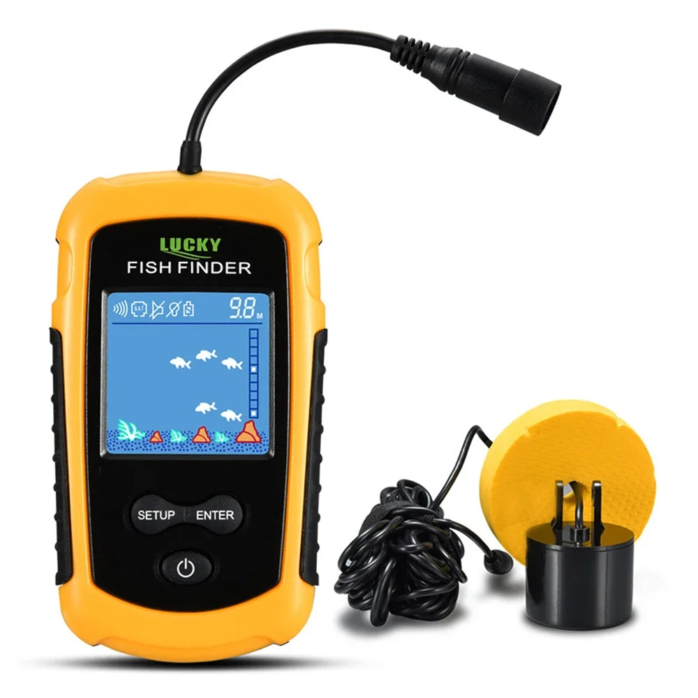 Lucky LCD Color Screen Portabl - огляд і ціна Fish Finder Gps