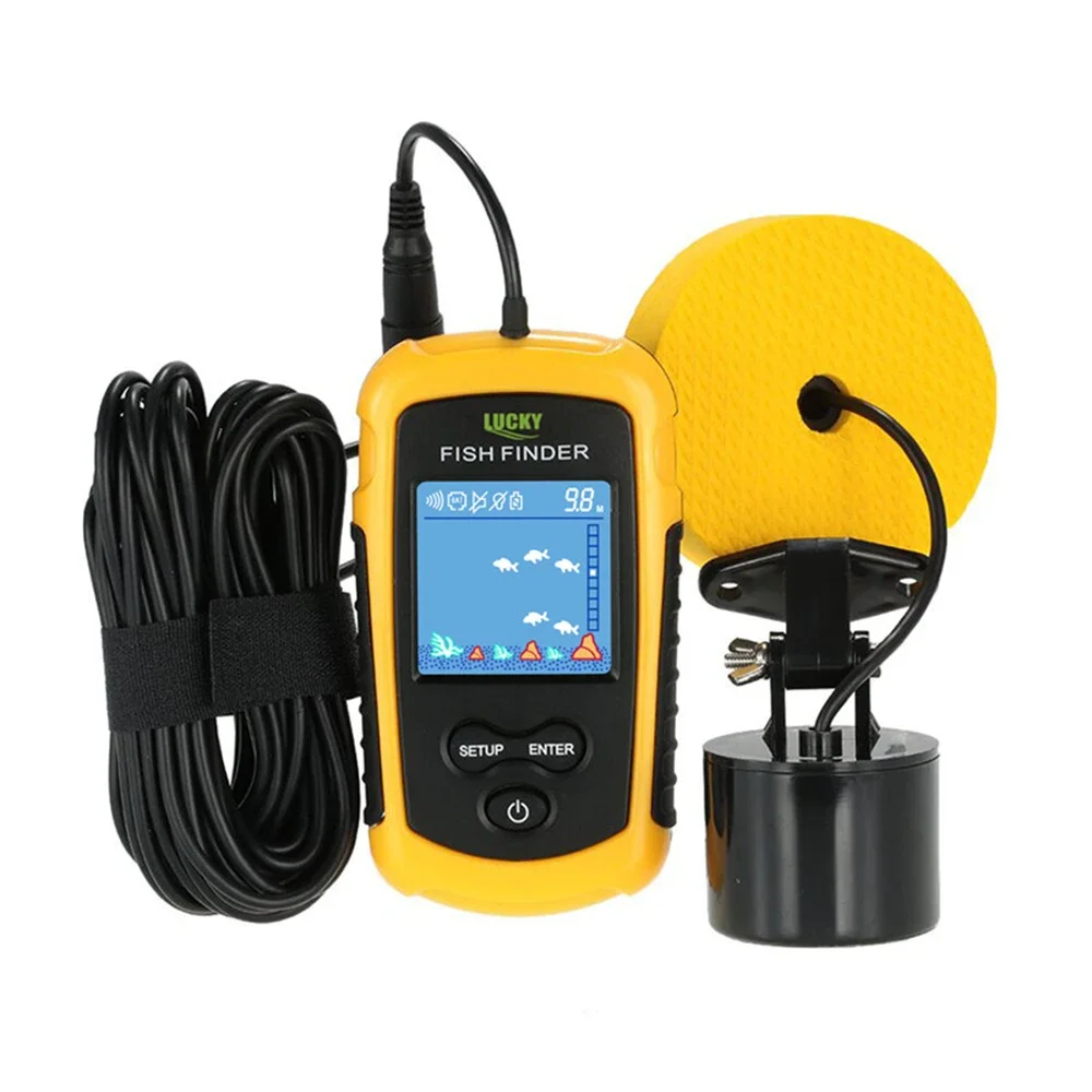 Lucky LCD Color Screen Portabl - огляд і ціна Fish Finder Gps