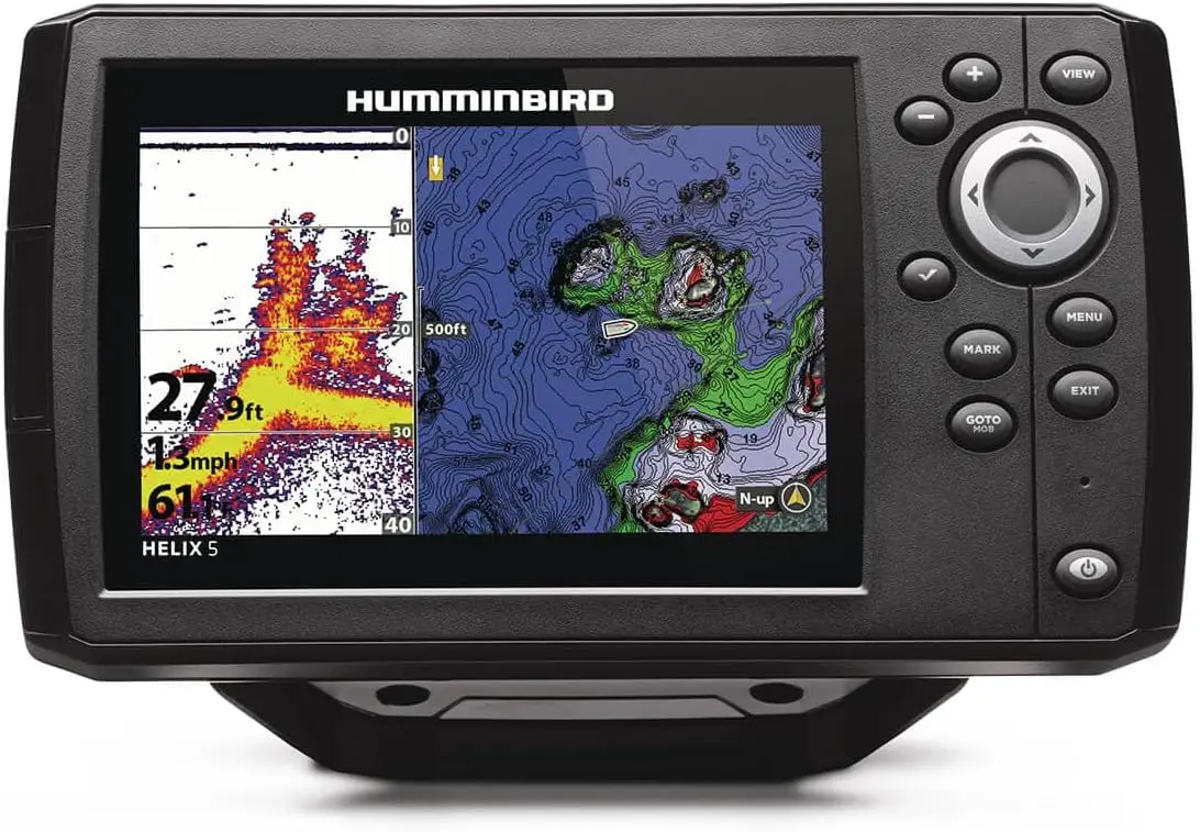 Humminbird 411660-1 Helix 5 Ch - огляд і ціна Fish Finder Transducer