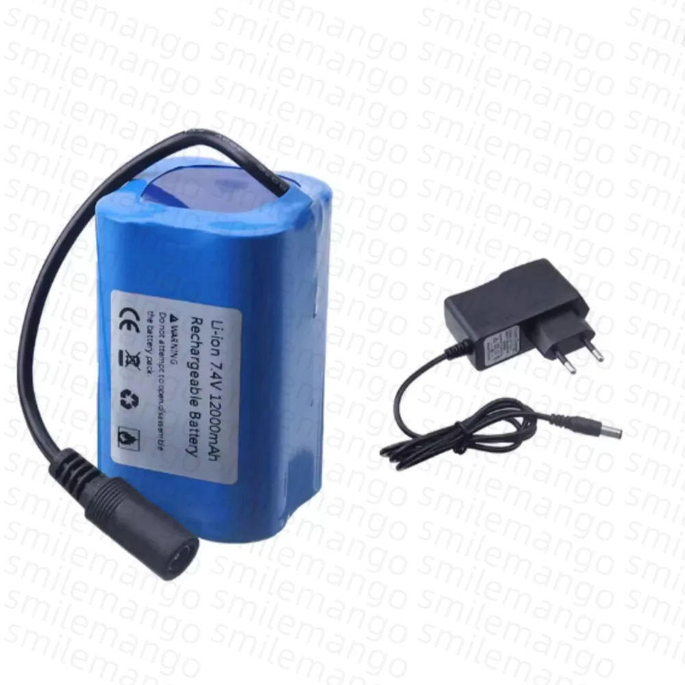 7.4V 12000mAh Battery with USB - огляд і ціна Fish Finder Charger