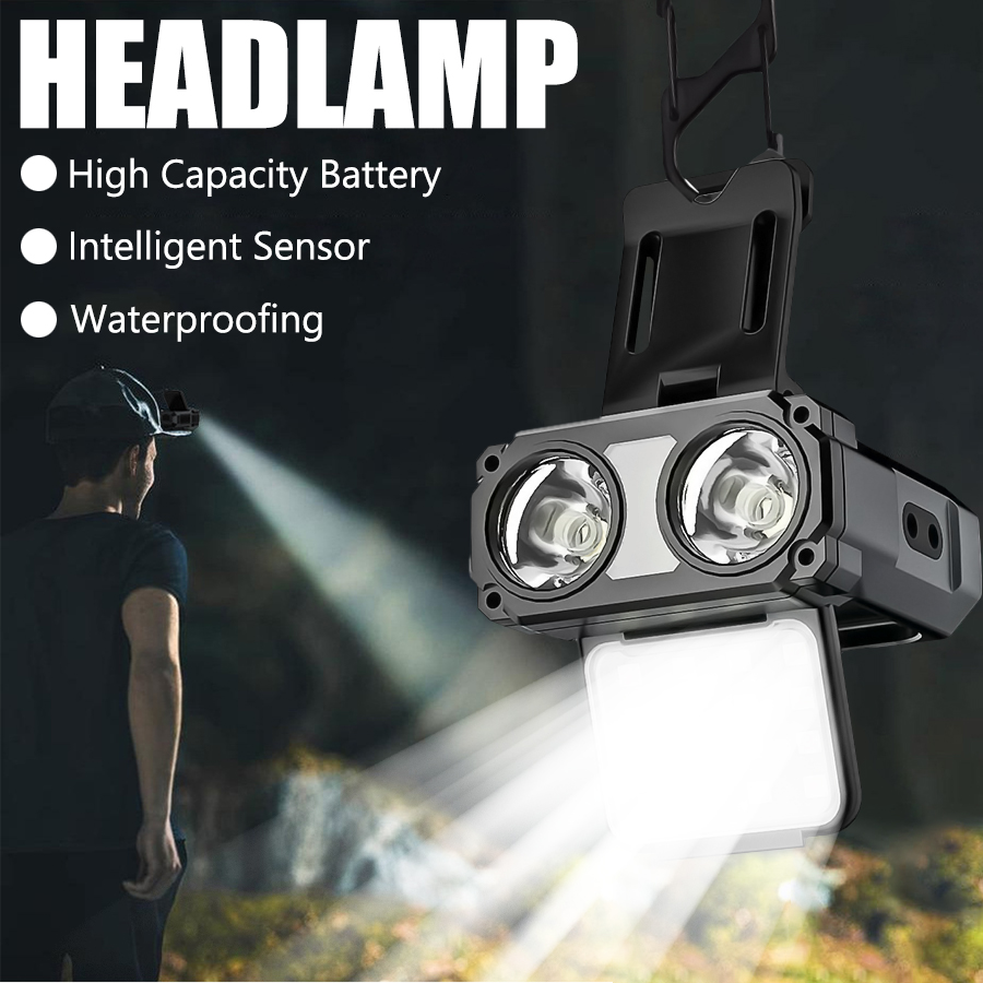 Sensor COB LED Headlamp Cap Cl - огляд і ціна Fishing Light